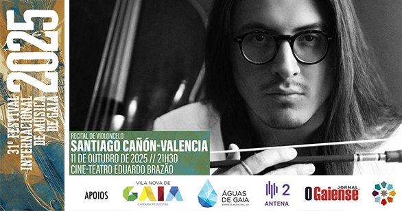 Recital de Violoncelo por Santiago Cañón-Valencia