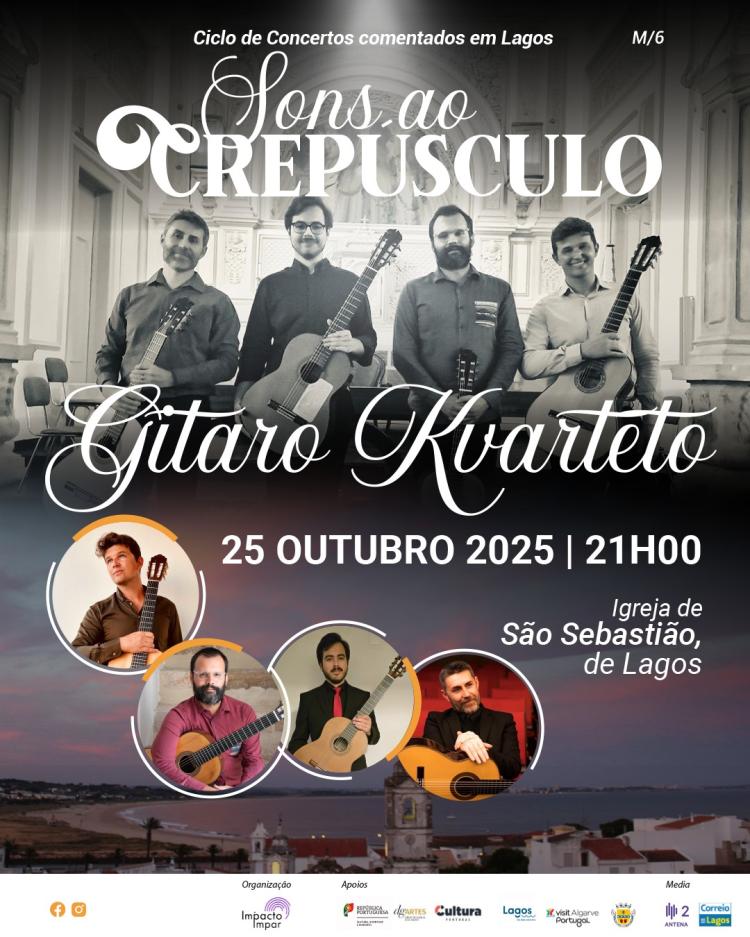 Sons ao Crepúsculo – Gitaro Kvarteto