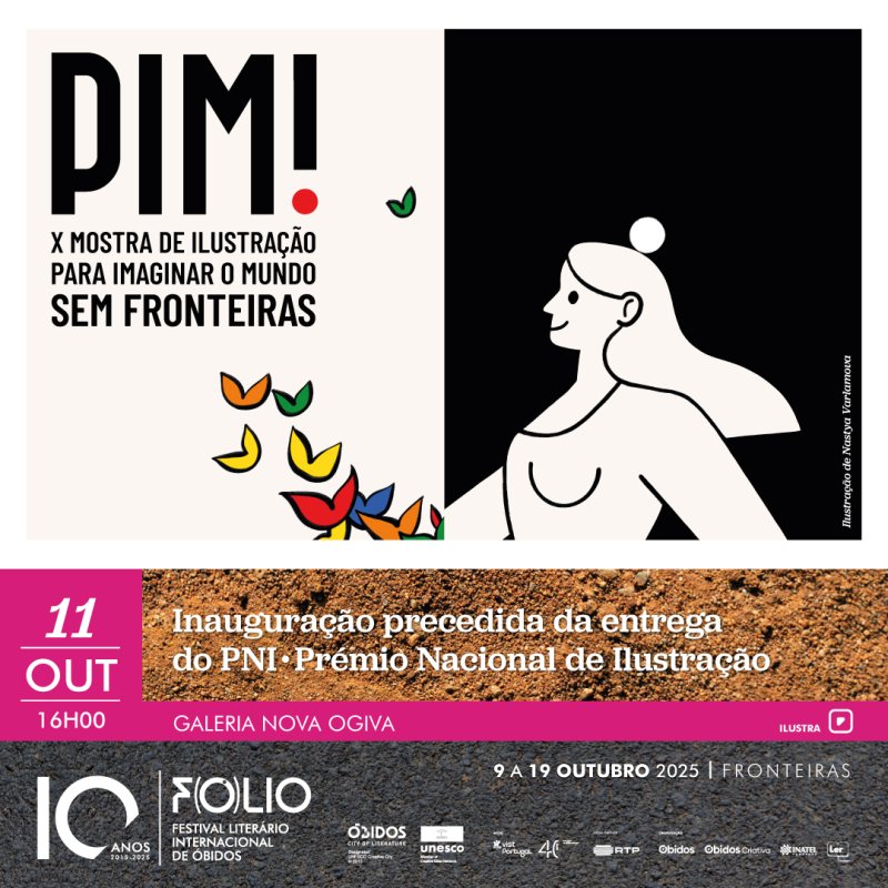 X Mostra de Ilustração PIM! - Folio 2025