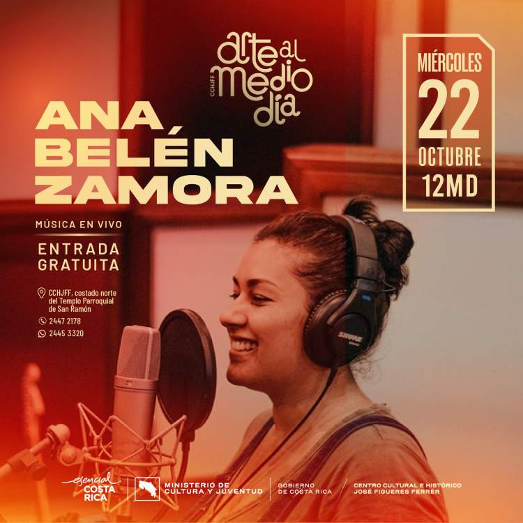 Arte al medio día: Concierto con Ana Belén Zamora