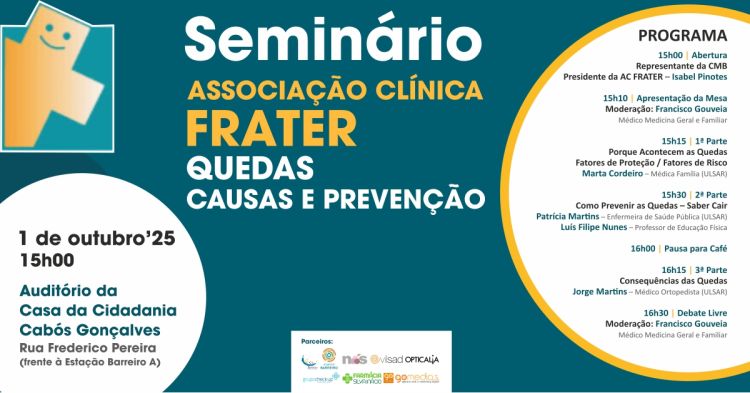Seminário ACFrater | Quedas – Causas e prevenção