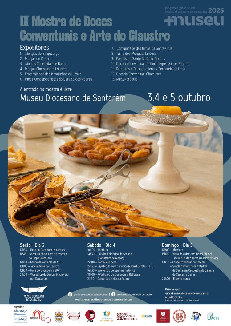 IX MOSTRA DE DOCES CONVENTUAIS E ARTES DO CLAUSTRO