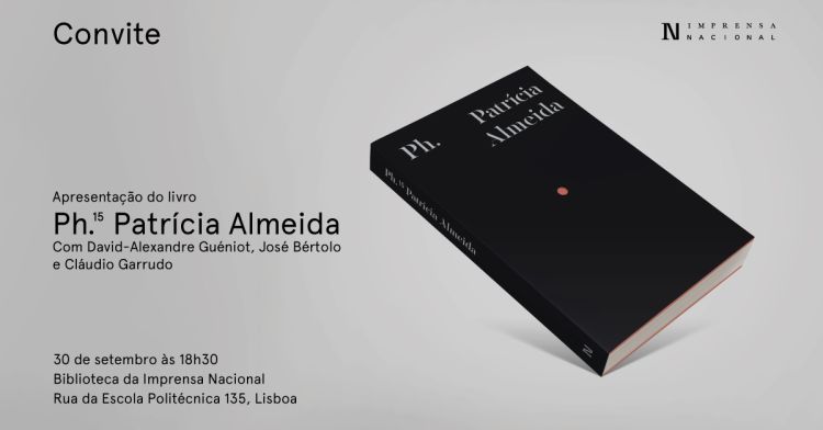 Apresentação do livro Ph.15 da fotografa Patrícia Almeida