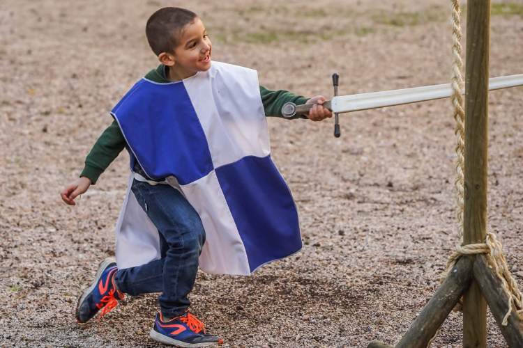 Jogos de cavalaria no Castelo