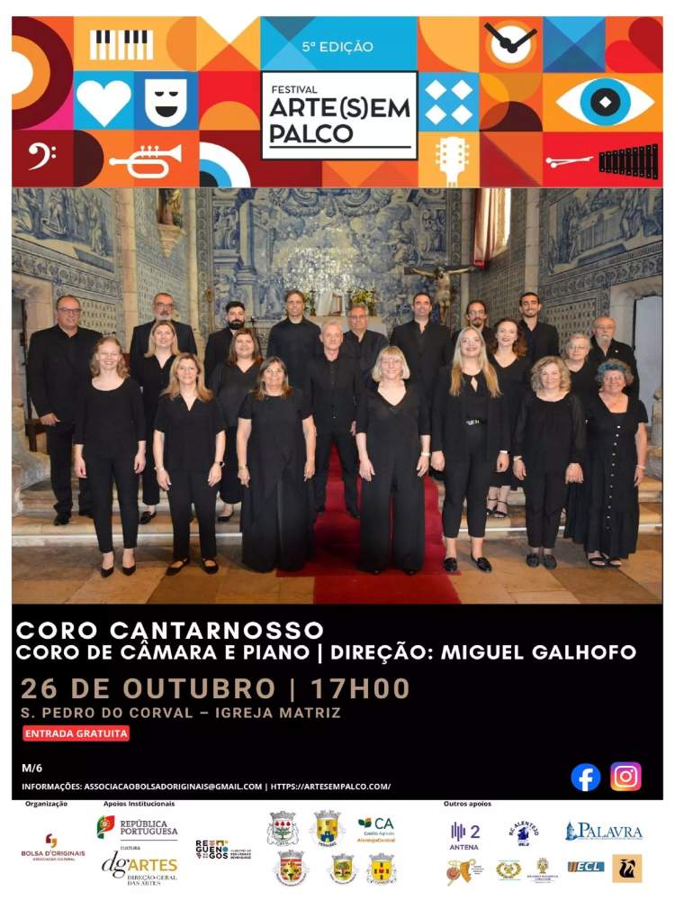 Arte (s)em Palco | “In Memoriam” – Coro de Câmara “Cantar Nosso” da Golegã