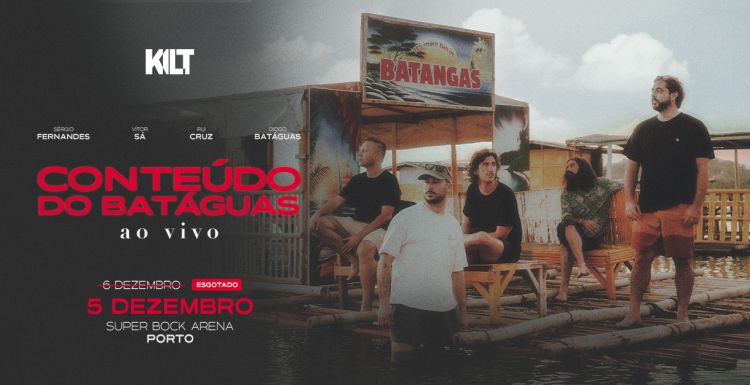 Conteúdo do Batáguas ao vivo - 5 Dezembro, 21:30