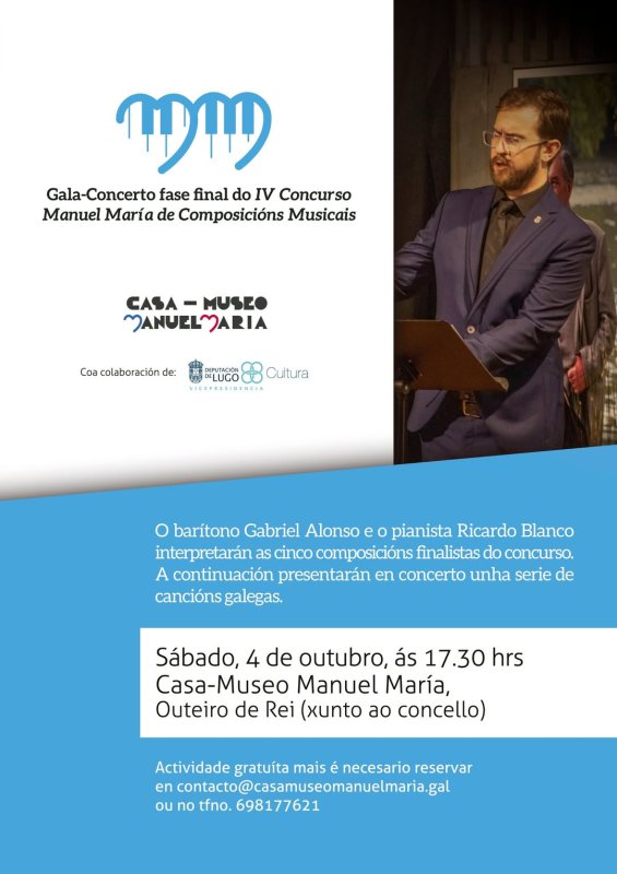 Gala-Concerto Fase Final do IV Concurso Manuel María de Composicións Musicais