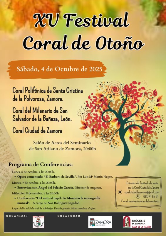 XV Festival Coral de Otoño 2024