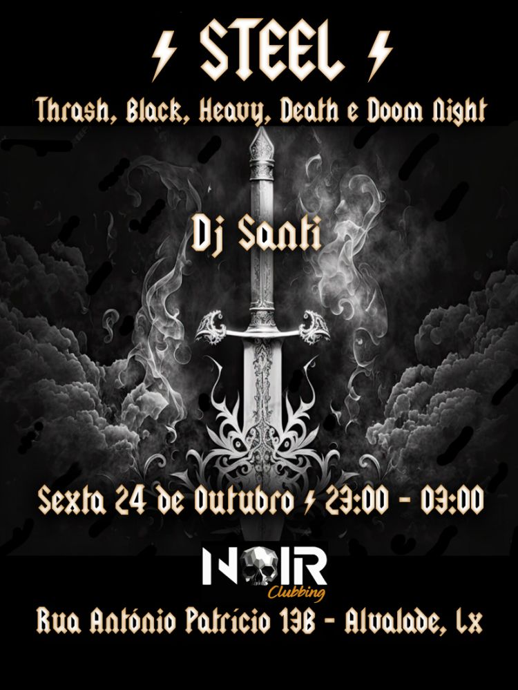 STEEL - Trash, Black, Heavy & Doom Night