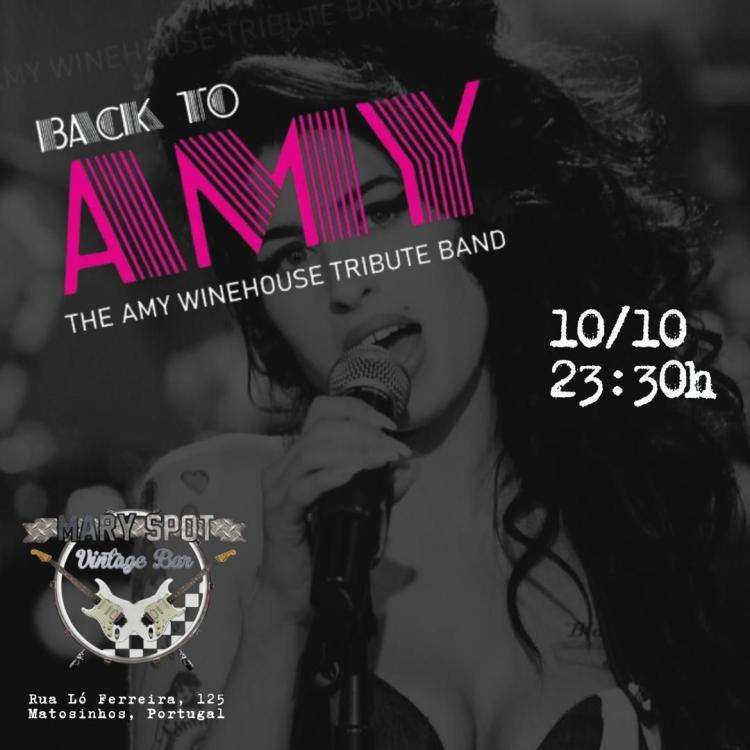 Back to Amy – Tributo a Amy Winehouse - Mary Spot 
