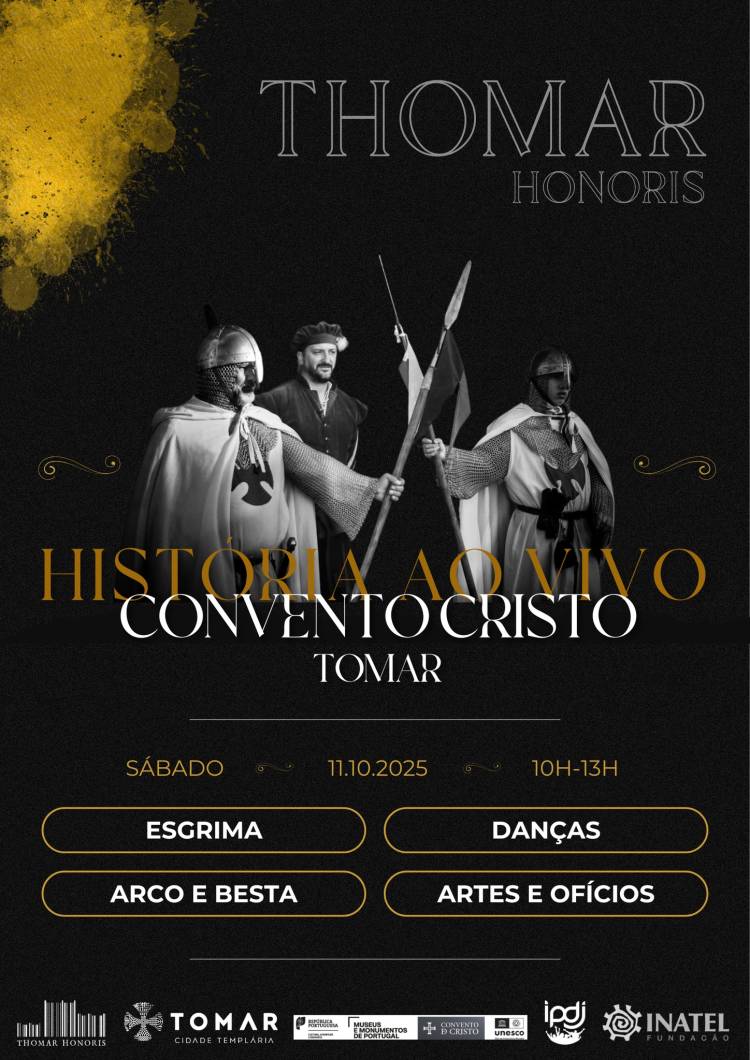 História ao vivo - Convento de Cristo, Tomar