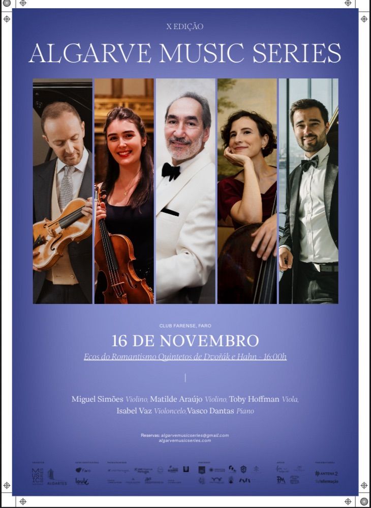 Quinteto de Dvoiak e Hahn - Algarve Music Series 
