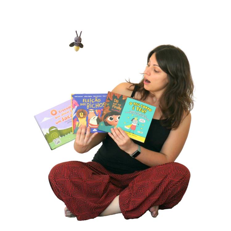 “Yoga entre livros”, por Diana Silva