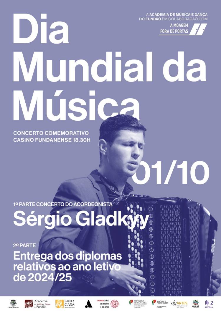 Dia Mundial da Música | Concerto de Sérgio Gladkyy
