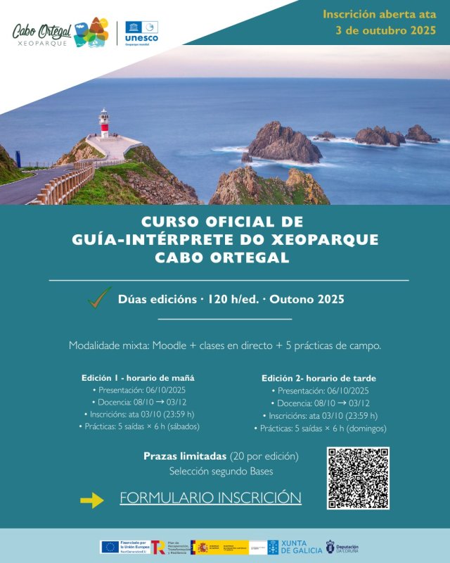 Curso Oficial de Guía-Intérprete do Geoparque Cabo Ortegal