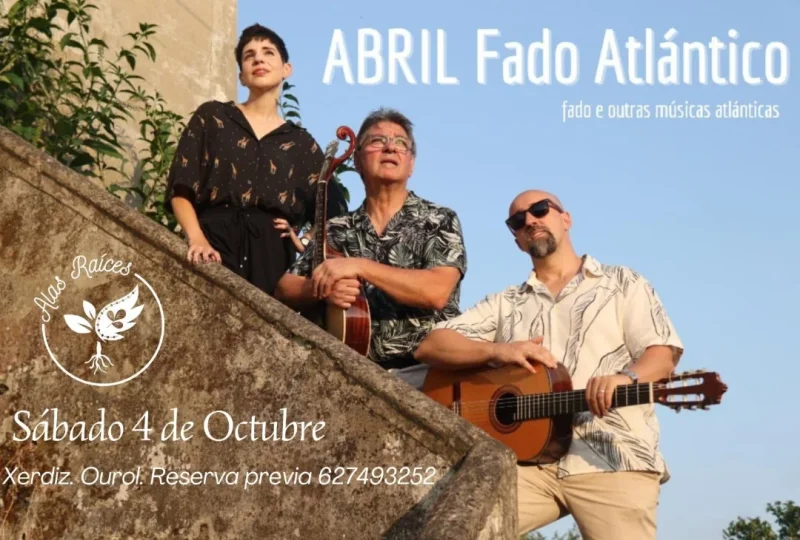 Concierto de Abril Fado Atlántico en Xerdiz