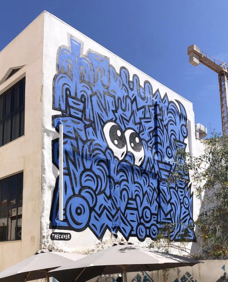 Workshop de Arte Urbana, com THECAVER