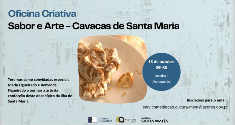 Oficina 'Sabor e Arte - Cavacas de Santa Maria'