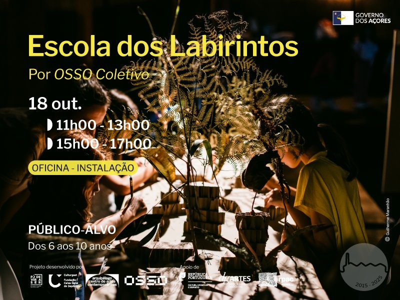Isto não é um cubo | Escola dos Labirintos Oficina-instalação, uma criação de Osso coletivo