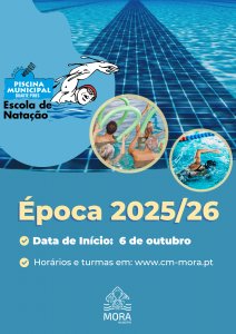 Escola Municipal de Natação inicia época a 6 de outubro