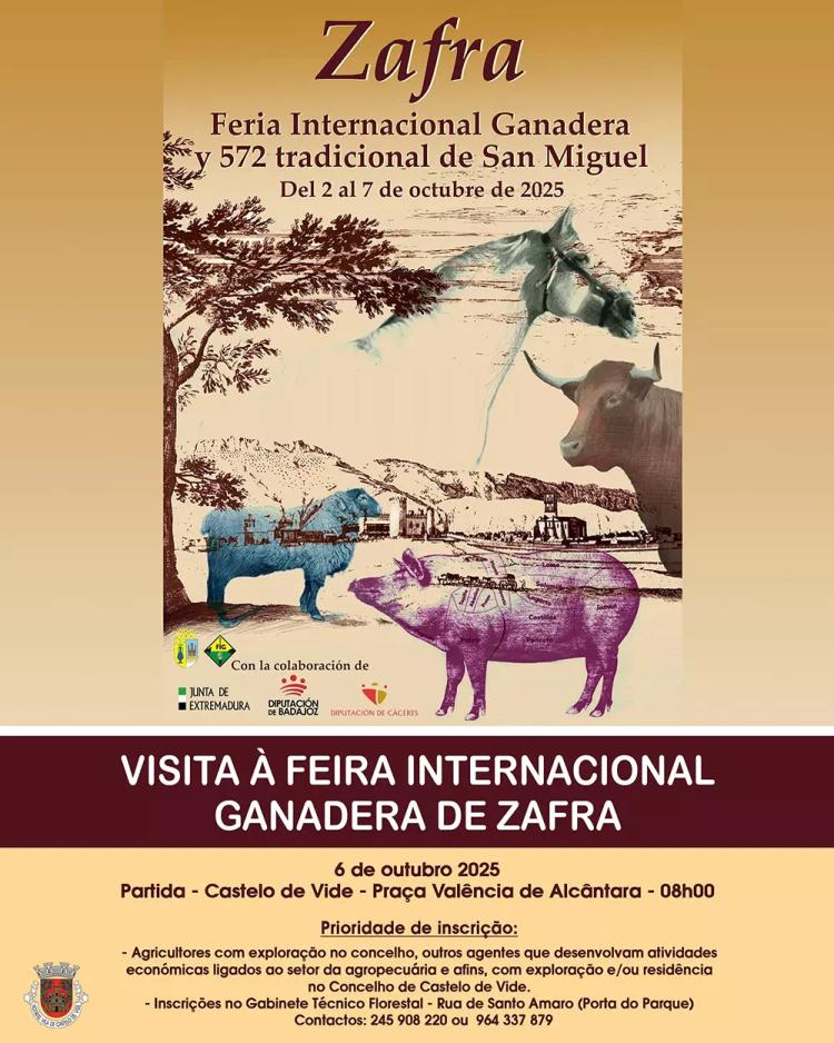 VISITA À FEIRA INTERNACIONAL GANADERA DE ZAFRA