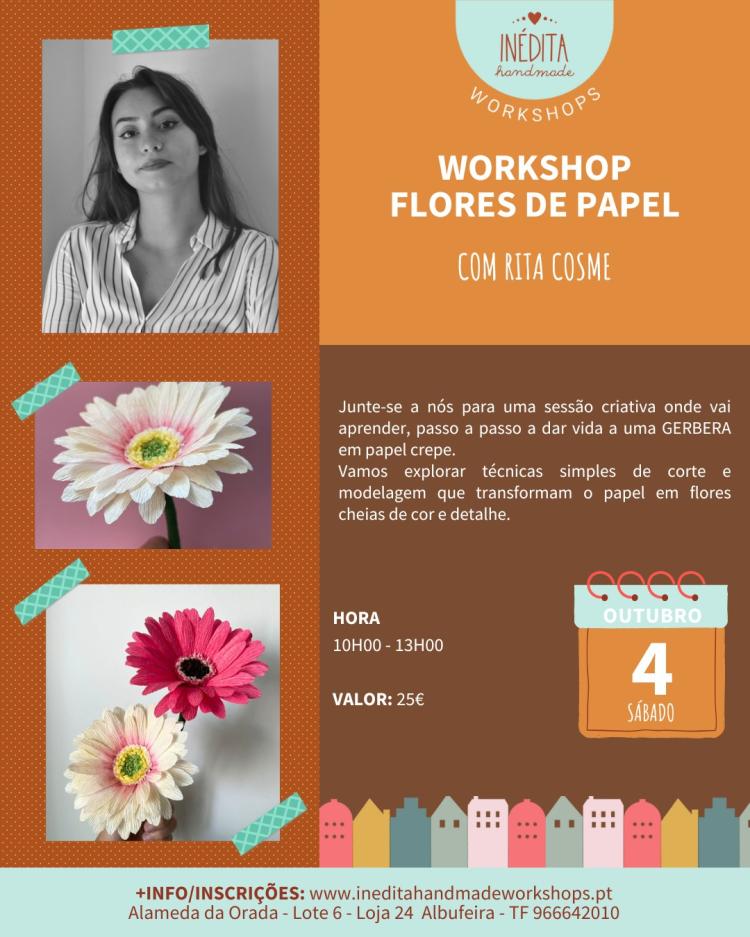 WORKSHOP FLORES DE PAPEL