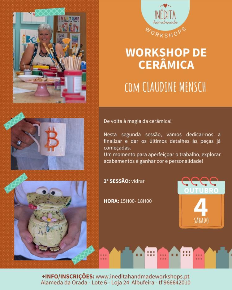 WORKSHOP DE CERÂMICA