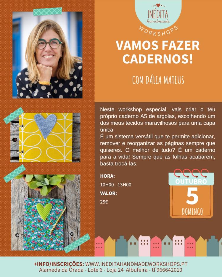 Vamos fazer CADERNOS!