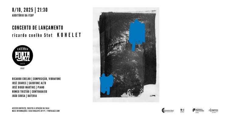 Lançamento (PJ117) 'KOHELET' Ricardo Coelho 5tet