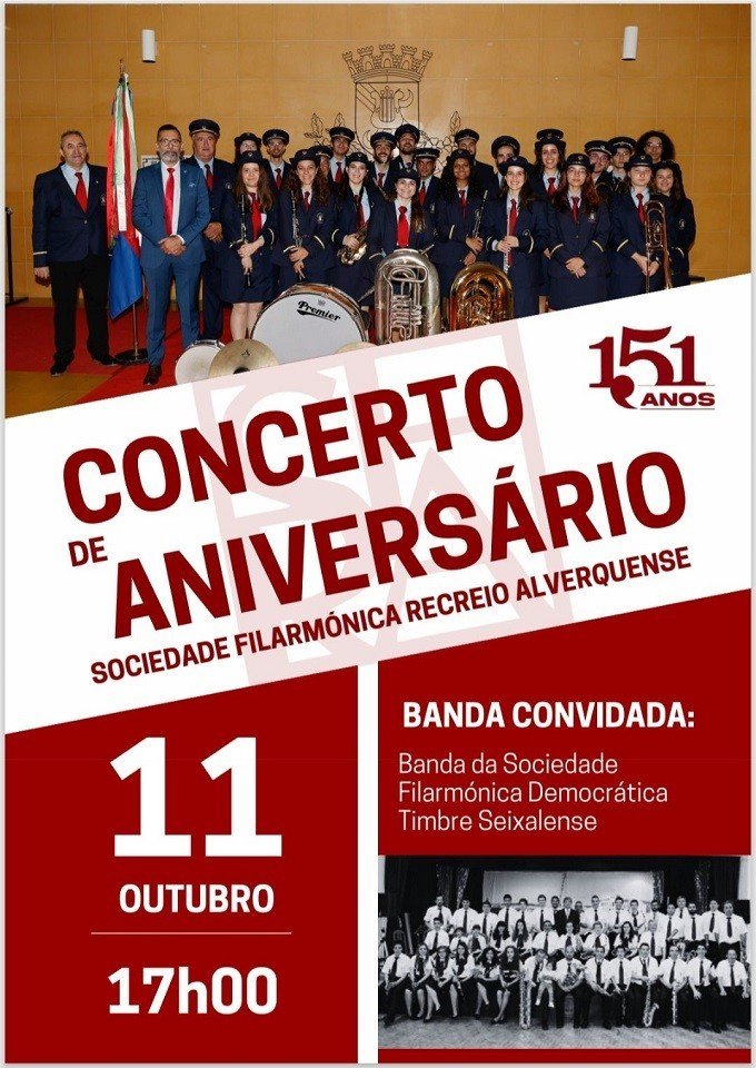 Concerto de Aniversário da Sociedade Filarmónica Recreio Alverquense