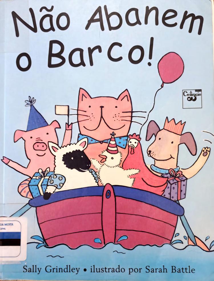 Sábados a Ler em Família: 'Não Abanem o Barco”, de Sally Grindley