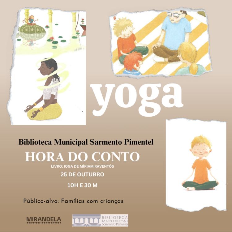 Ioga na Biblioteca Municipal Sarmento Pimentel | Hora do Conto