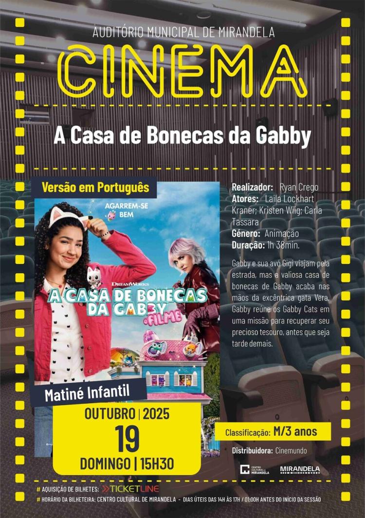 A Casa de Bonecas da Gabby | Cinema