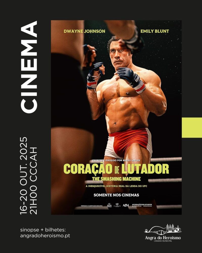Cinema: “The Smashing Machine: Coração de Lutador” (2D)