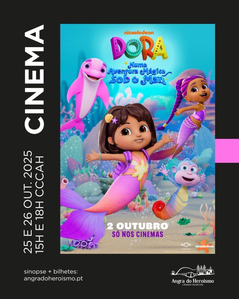 Cinema: “Dora: Numa Aventura Mágica sob o Mar” (versão portuguesa, 2D)