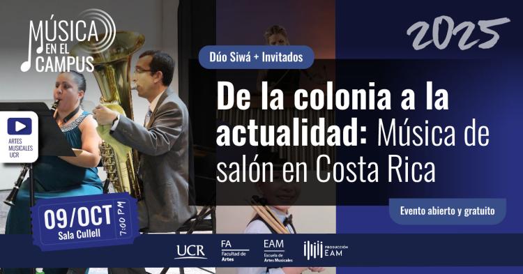 De la colonia a la actualidad: Música de salón en Costa Rica  