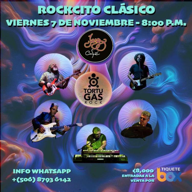 Sesión de rock clásico en Jazz Café | 7 de Noviembre