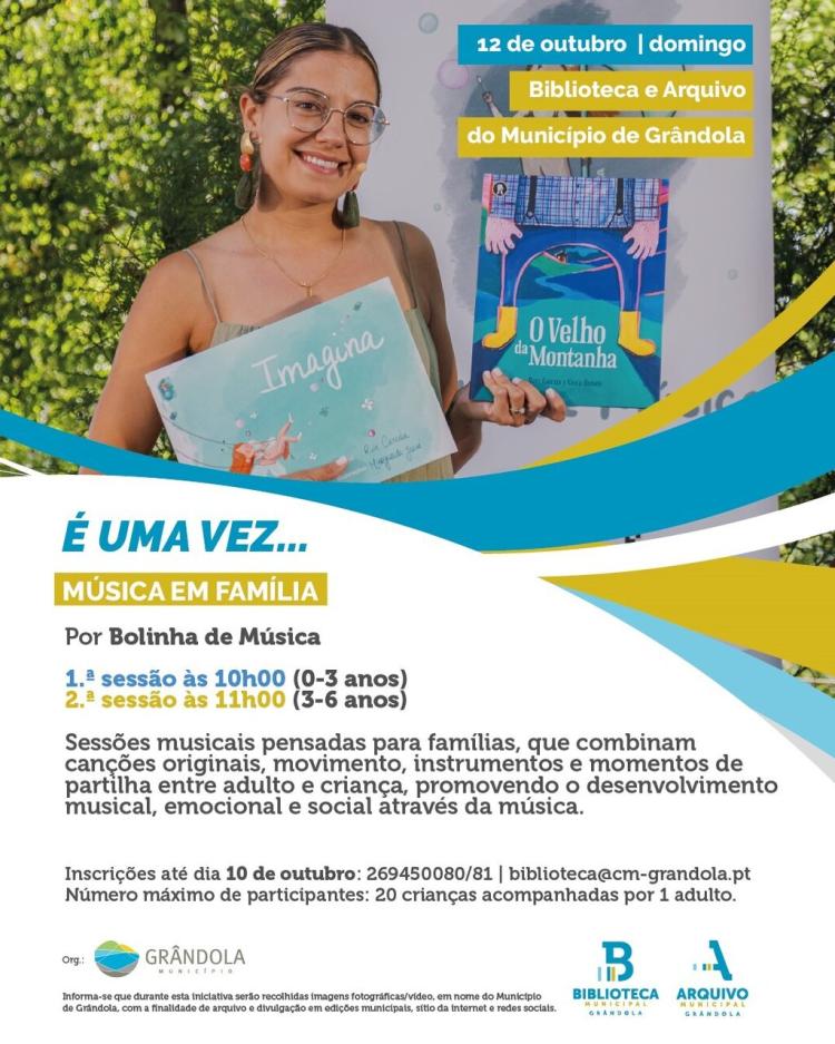 BIBLIOTRECA | É UMA VEZ... « Música em família» por Bolinha de Música