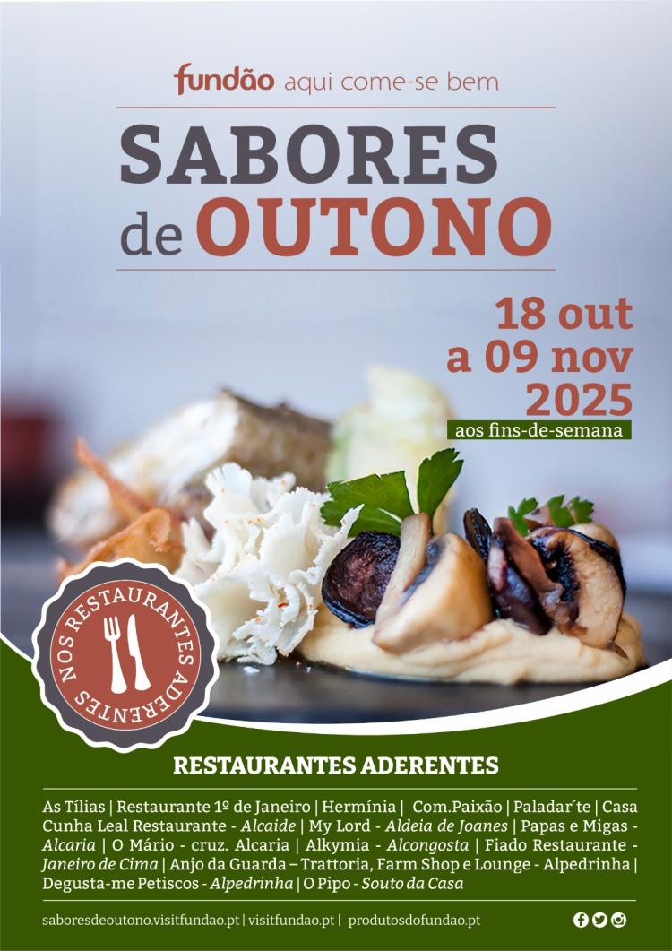 Fundão, Aqui Come-se Bem | Sabores de Outono