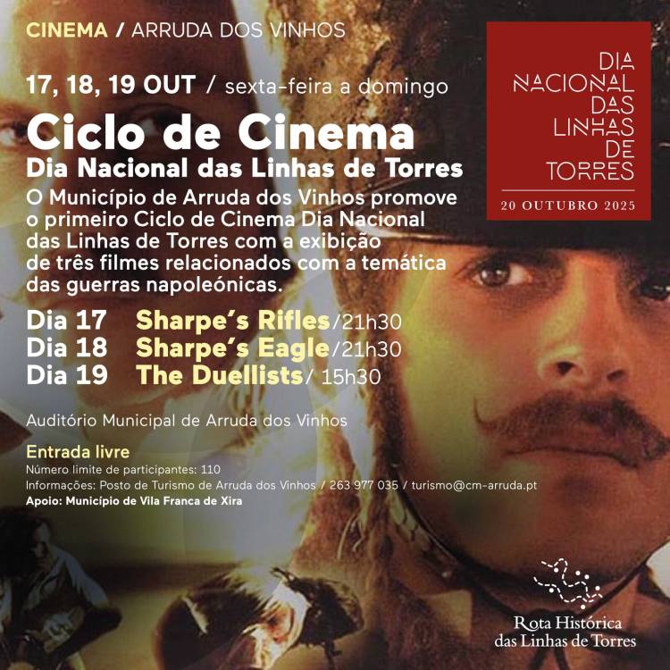 Ciclo de Cinema - Dia Nacional das Linhas de Torres