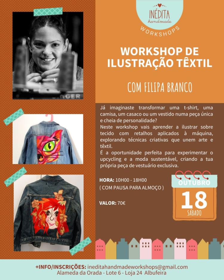 WORKSHOP DE ILUSTRAÇÃO TÊXTIL