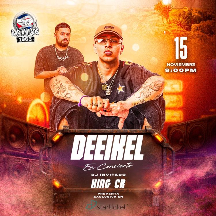 DEEIKEL EN CONCIERTO