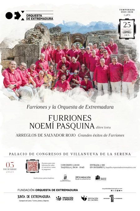 FURRIONES Y LA ORQUESTA DE EXTREMADURA
