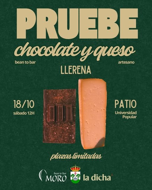 Cata de chocolate y queso