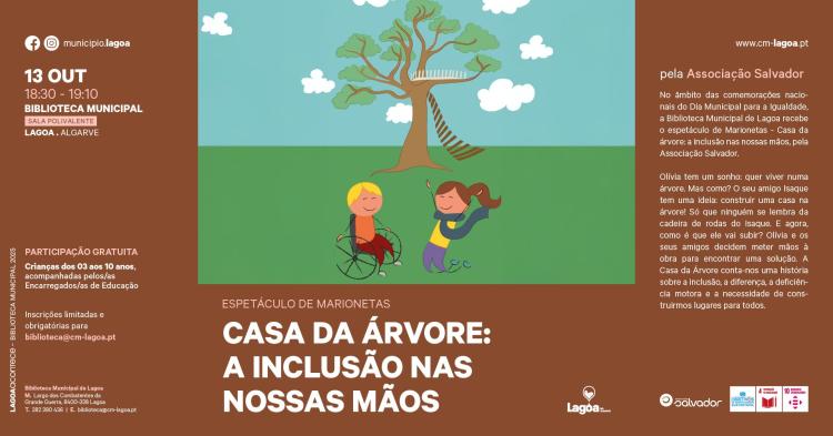 Espetáculo de Marionetas | Casa da Árvore: A Inclusão nas Nossas Mãos