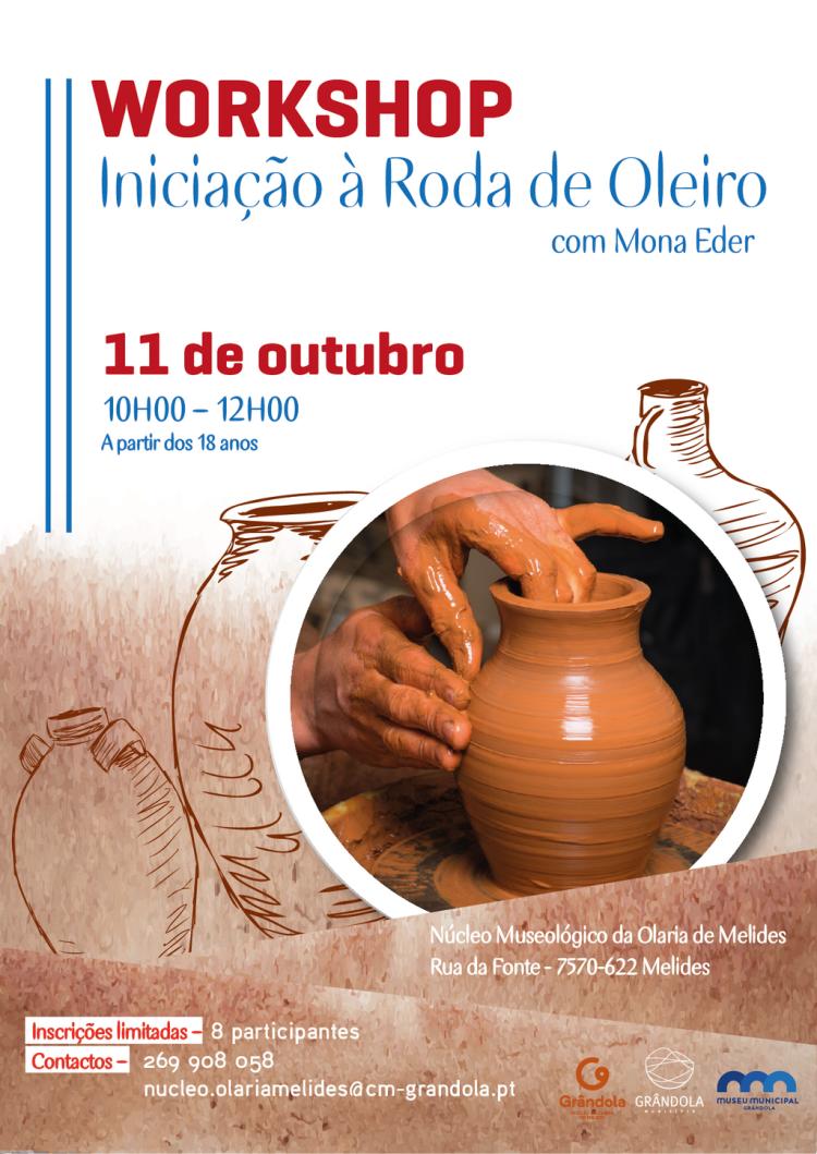 WORKSHOP | Iniciação à roda de oleiro com Monika Eder