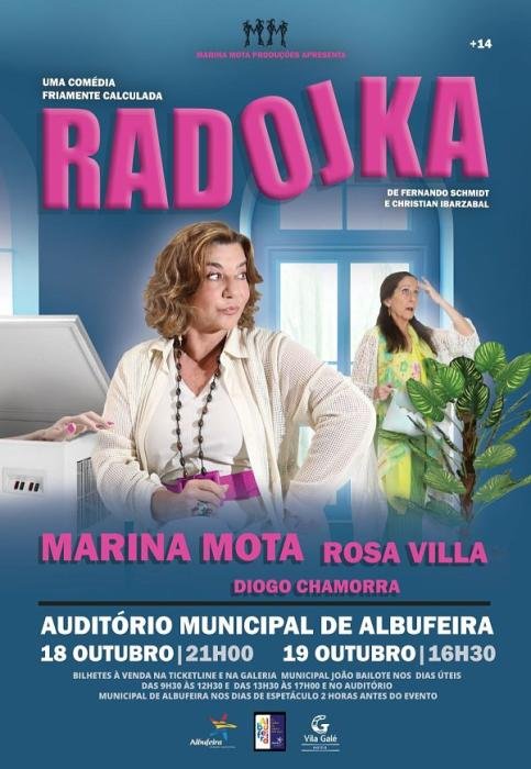 Comédia 'Radojka', com Marina Mota