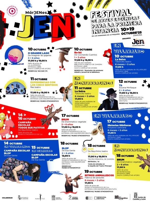 JEN Festival de Artes Escénicas para la Primera Infancia 2025