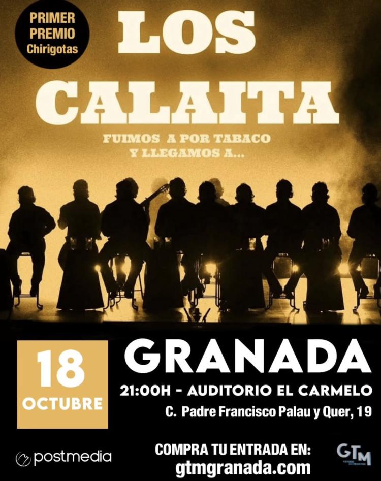 Chirigota del Pelu Los calaíta en Granada