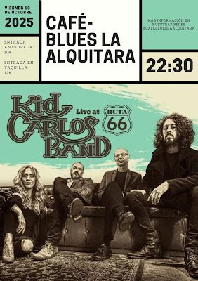 Kid Carlos Band en La Alquitara